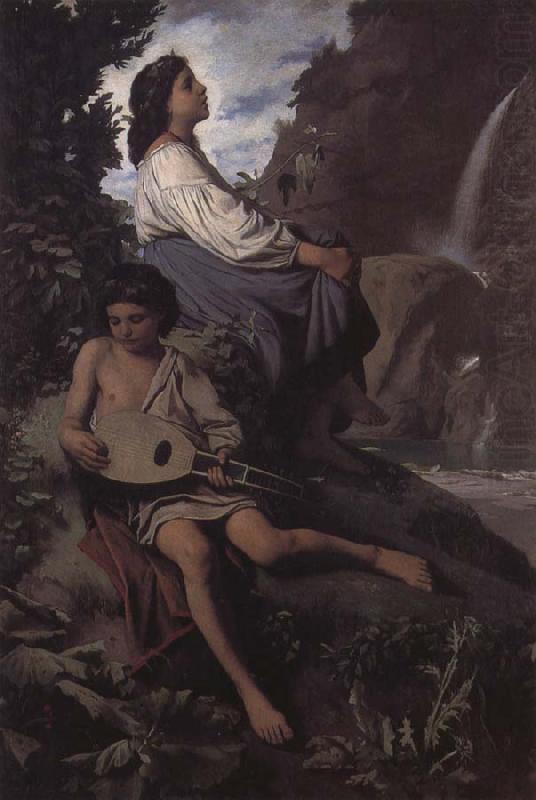 Ricordo di Tivoli, Anselm Feuerbach